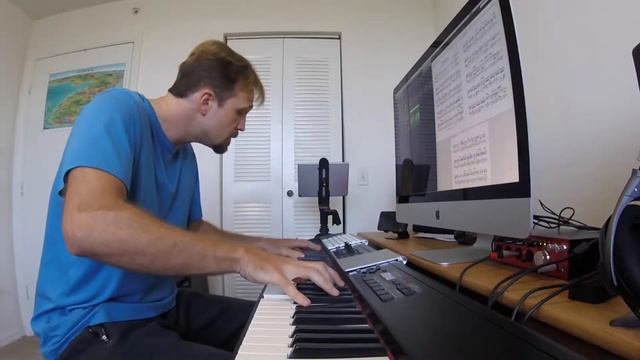 Jurassic Park Theme - Clyde Piano смотреть онлайн