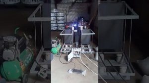 Эгэ установка  на эффекте Юткина для переработки растительности