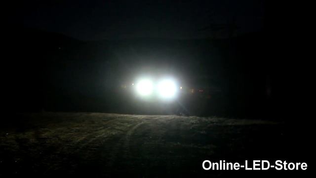 27W LED Work Lamp for Utility/Construction/Offroad Demo & Footages смотреть онлайн