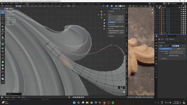 Master 3D Ornament Modeling in Blender: Design 02 - Part 11 | #blender #3d #ornaments #design #mode смотреть онлайн