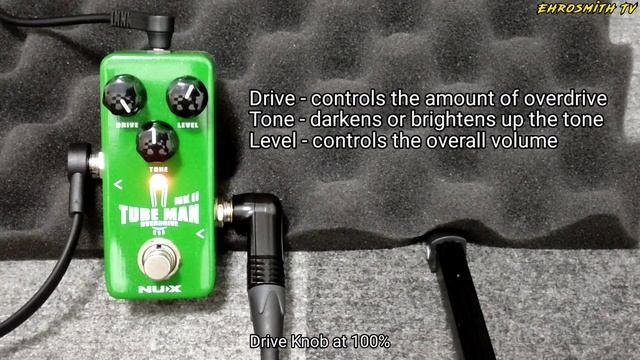 NUX Tube Man MKii Overdrive Demo | NUX Tube Man MKii (NOD-2) Overdrive Pedal | NUX NOD-2 Mini Core смотреть онлайн