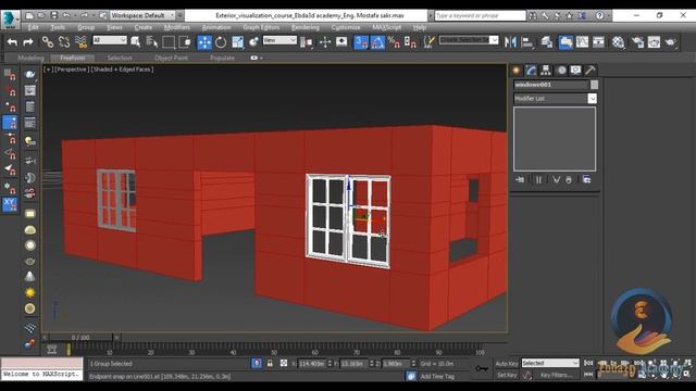 3Ds MAX & Vray Exterior visualization workshop_06 смотреть онлайн
