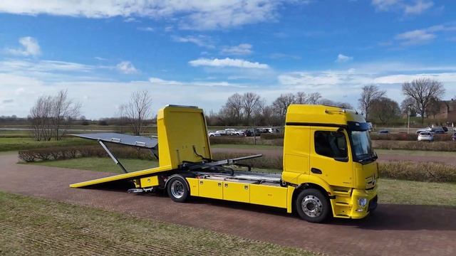 De Groot Techniek Towtruck | Mercedes Actros смотреть онлайн