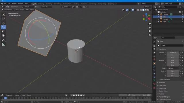 Blender Tutorial - Lesson 252 - Copy Attributes Plugin смотреть онлайн