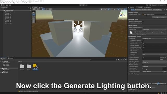 How To Bake Lighting! | Unity Tutorial смотреть онлайн