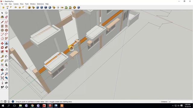Rendering with SketchUp + Vray and Photoshop (apartment) _ Part-1 смотреть онлайн