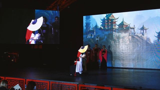 Tatiana Morgetta - shan zi wu (chinese fan) tribal @Призрачный Город 2023 смотреть онлайн