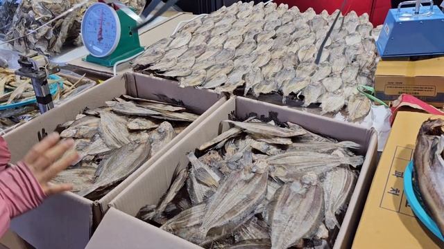 영덕시장 단골 건어물집 소개 및 요리★ 마른 가자미전 구독자님들 선물 보냈어요❤ Korean Sand Dabs Cooking