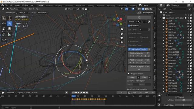 How to retarget auto-rig pro rig to a MIXAMO animation смотреть онлайн