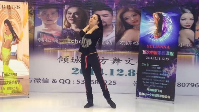 Fusion Belly Dance. Yulianna Voronina -WS In China