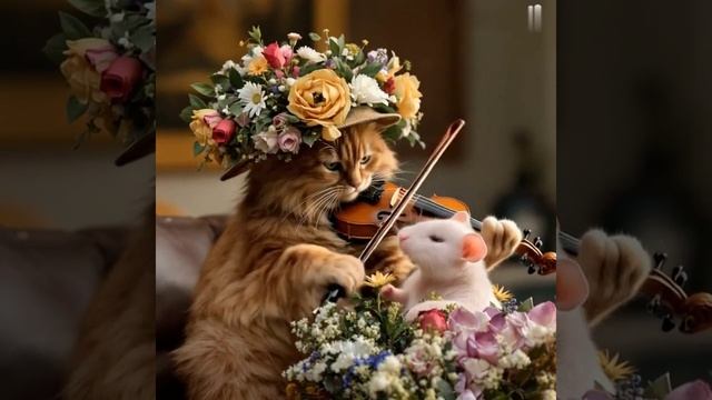 Поздравление с Женским днем от любимых питомцев смотреть онлайн