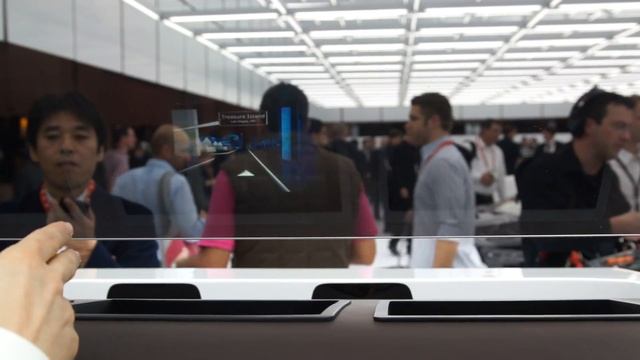 Audi Heads Up Display at CES 2012 смотреть онлайн