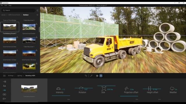 How to Use BACKDROP HDRI's in Twinmotion! смотреть онлайн
