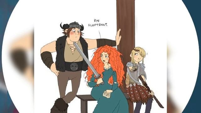 Мерида иккинг Рарити Донателло