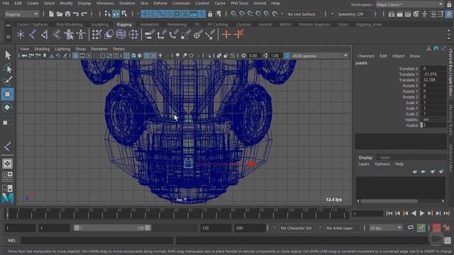 05 Creating the Root Joint _ Maya 2019 Fundamentals - Rigging and Animation смотреть онлайн