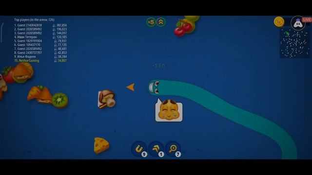 WormsZone.io : Playing Now | Android Gameplay смотреть онлайн