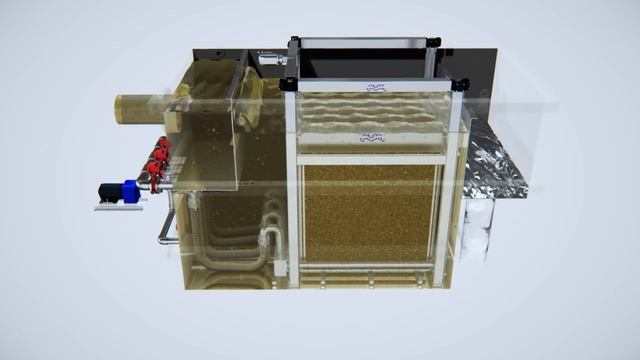 AS-H Iso-Disc pile cloth media filter for tertiary filtration and final polishing смотреть онлайн
