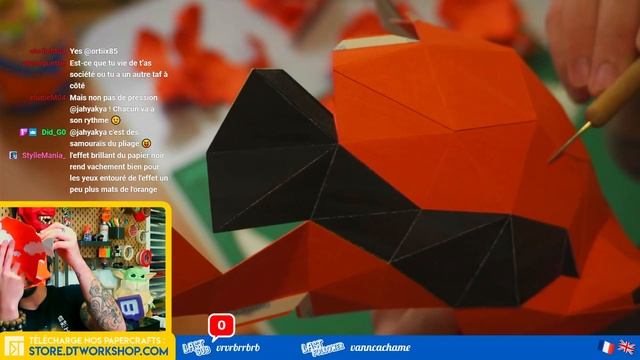 Papercraft Naruto - On construit Kyuubi Kurama ! (DIY tutorial) смотреть онлайн