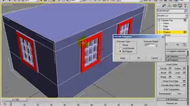 3DS Max Extrude смотреть онлайн