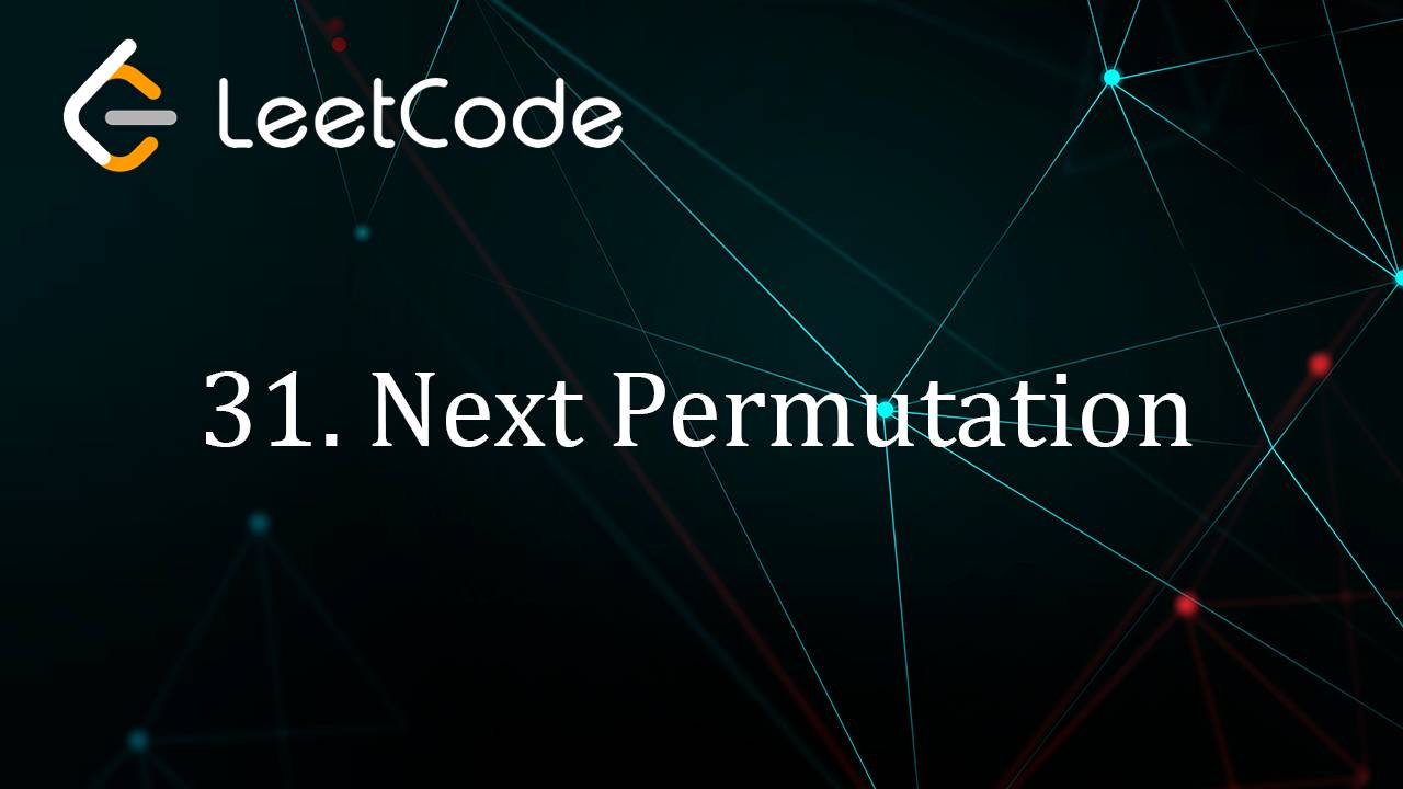 LeetCode. Задача Next Permutation. Решаем смотреть онлайн
