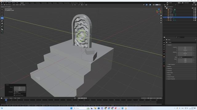 Урок 3: Портал в Другой Мир – Создаем Врата Волшебства в Blender 3D смотреть онлайн