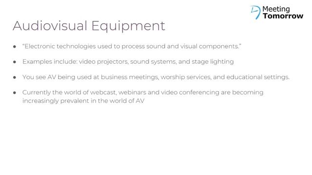 What is audio visual (AV) equipment? смотреть онлайн