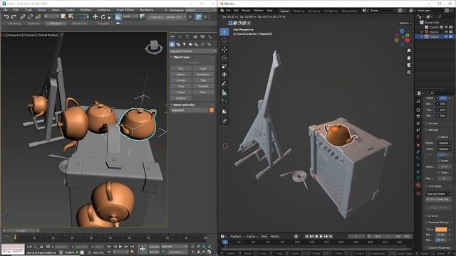 3Ds Max to Blender: Select and Place смотреть онлайн