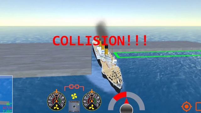 CANAL IS TOO NARROW!!!!! - Ocean Liner Simulator