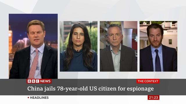 China sentences US citizen, 78, to life in prison for spying – BBC News смотреть онлайн