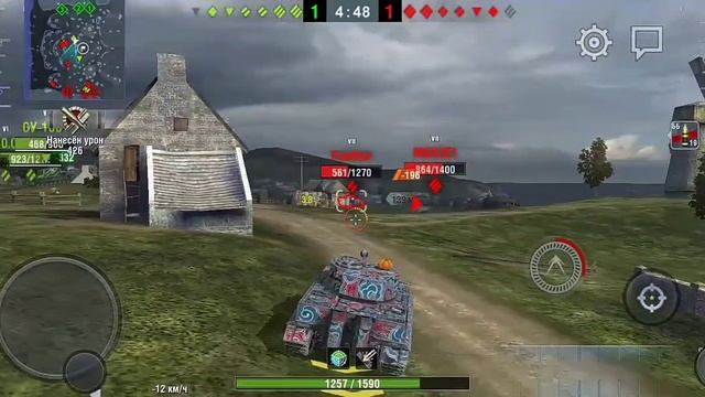 Стальной зверь - Тигр 1. WoT Blitz. смотреть онлайн