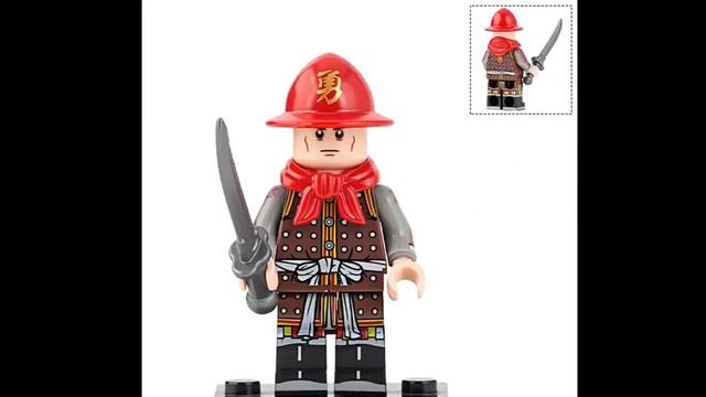 China Dynasty KT1088 KT1089 KT1091 KT1092 KT1093 unofficial LEGO Qin Chu Ming Han Qing Dynasty Army смотреть онлайн