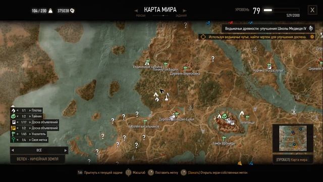 Witcher3 Улучшения школы Медведя 4