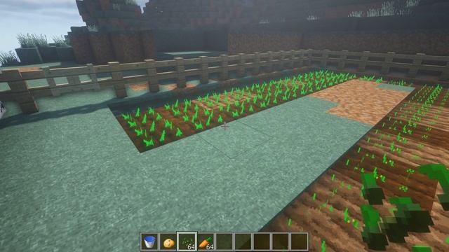 ОГОРОД ОКОЛО МОЕГО ДОМИКА[12][Minecraft] смотреть онлайн