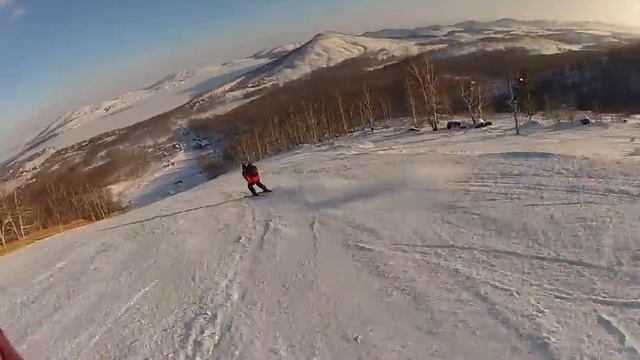SKI. Горные  лыжи  на  Банном.       GOPR0194.MP4