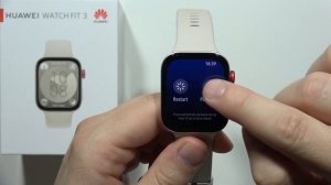HUAWEI Watch Fit 3: How to Power Off