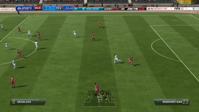 Fifa 13 Part 2 Сапогов бревно или Невероятный сейв Абаева:) смотреть онлайн