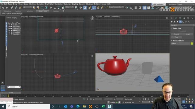 3ds Max 2022 Presentation Mode смотреть онлайн
