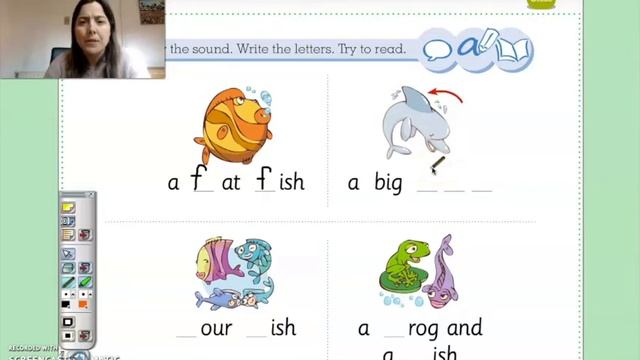 Pip's Phonics Page 8: Letter F
