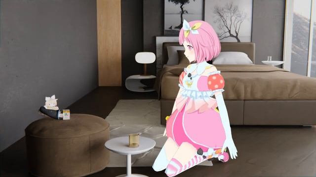 『MMD / Blender』Rin-chan Teacup II