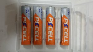 Никель-цинковый аккумулятор 1,6 вольт.