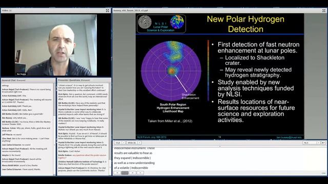2013 NASA Lunar Science Forum: SESSIONS 2A: Human Exploration And Dust / Regolith - Ben Bussey