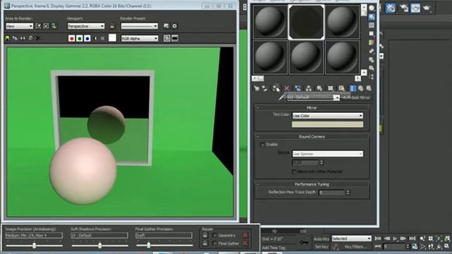 Mirror in 3ds max смотреть онлайн
