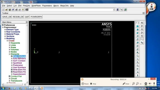 Analysis of stepped bar using ANSYS software for engineering students смотреть онлайн