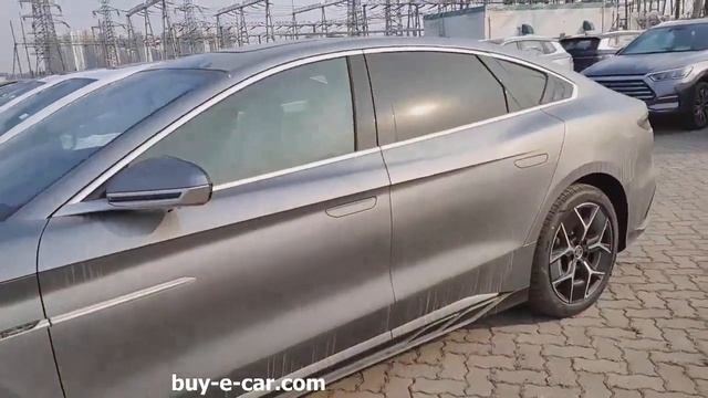 BYD HAN 2023 Sedan new,PHEV 18.32 FWD shipped to Horgos#newcar #byd #bydhan смотреть онлайн