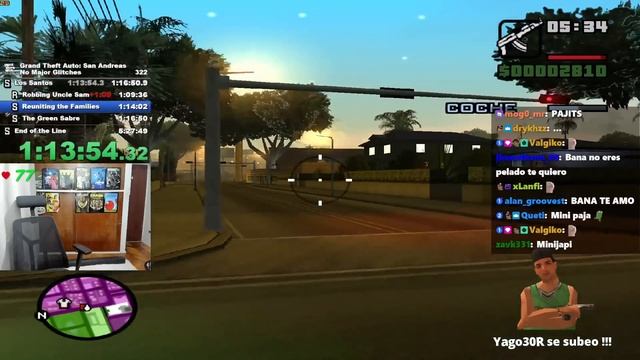 Bananirou hace speedrun de GTA SA y pierde por enojón 😡 смотреть онлайн