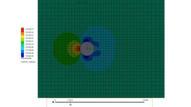 Solidworks Flow Simulation: Pressure смотреть онлайн