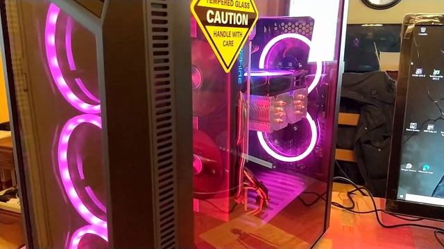Ryzen3 3100/ Sharkoon Rev200 / ASUS TUF B450 Plus Gaming / RX570 4gb.  PRESENTATION/RGB/JEUX.