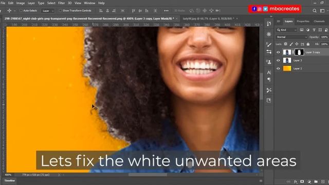 Remove white background from image - Photoshop, using blending modes смотреть онлайн