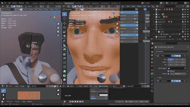 IM Arty - Game Character CREATOR - Blender addon development progress смотреть онлайн