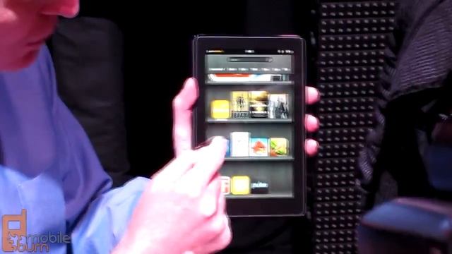 Amazon Kindle Fire tablet - live first look смотреть онлайн